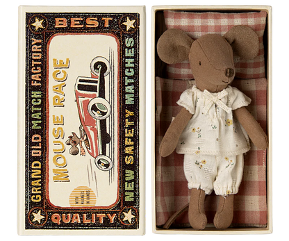 Big Sister Mouse in Matchbox - Pyjamas