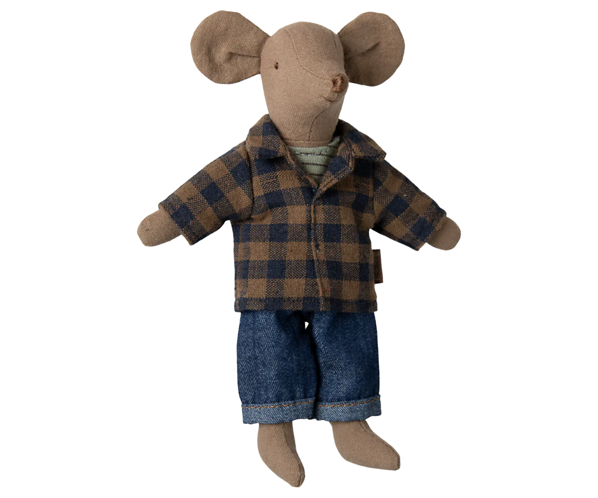 Dad Mouse - Light Brown