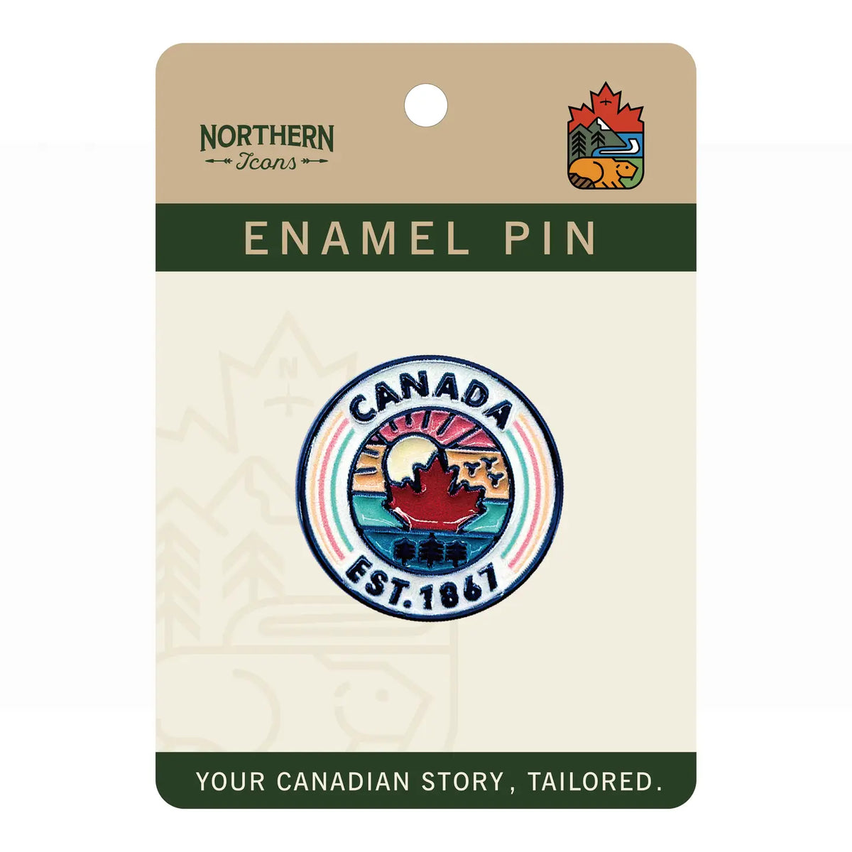 Oh Canada! Sunshine Maple Enamel Pin