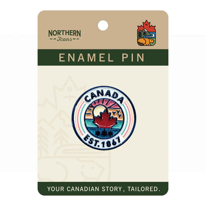Oh Canada! Sunshine Maple Enamel Pin