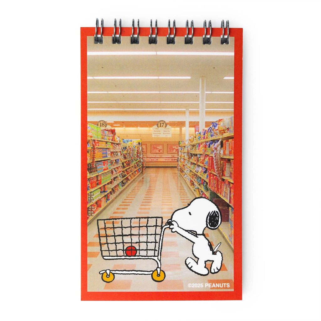 3P4 x Peanuts® - Snoopy Grocery Mini Notebook