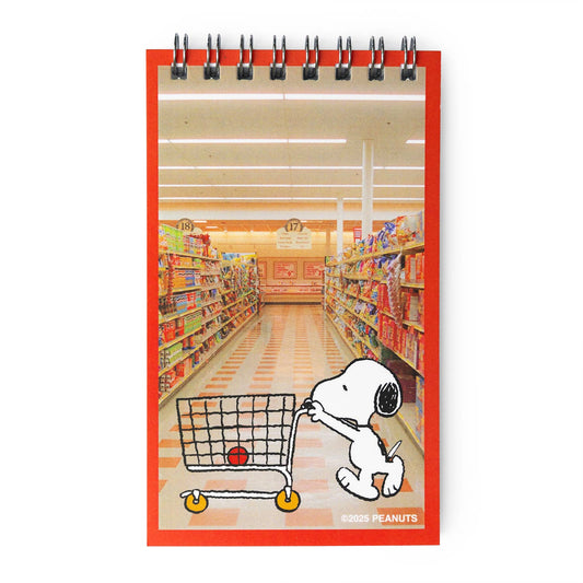 3P4 x Peanuts® - Snoopy Grocery Mini Notebook
