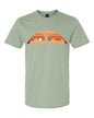 Sage Mtn. Sunset Lacrosse T-shirt-FEMALE Player