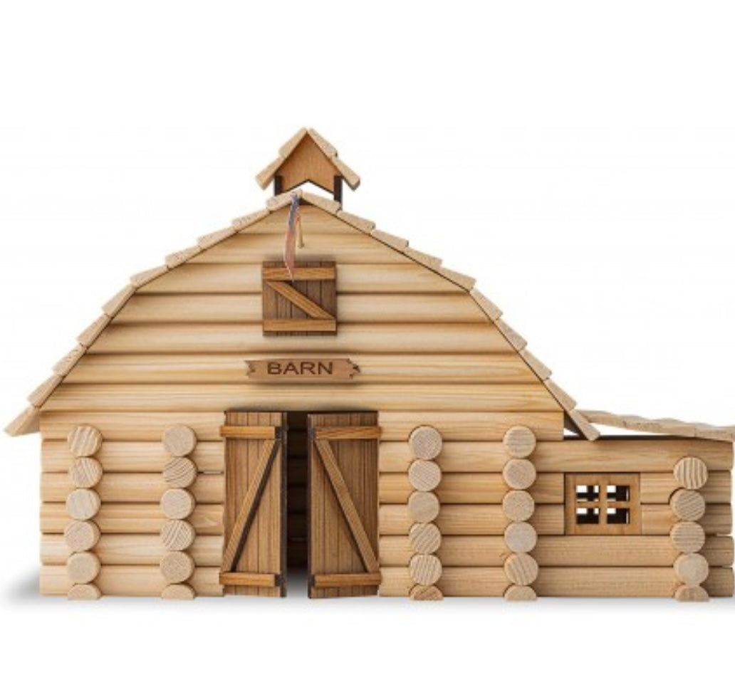 Log Homesteader Barn