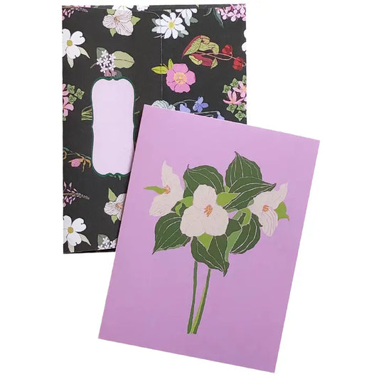 Ontario White Trillium Greeting Card