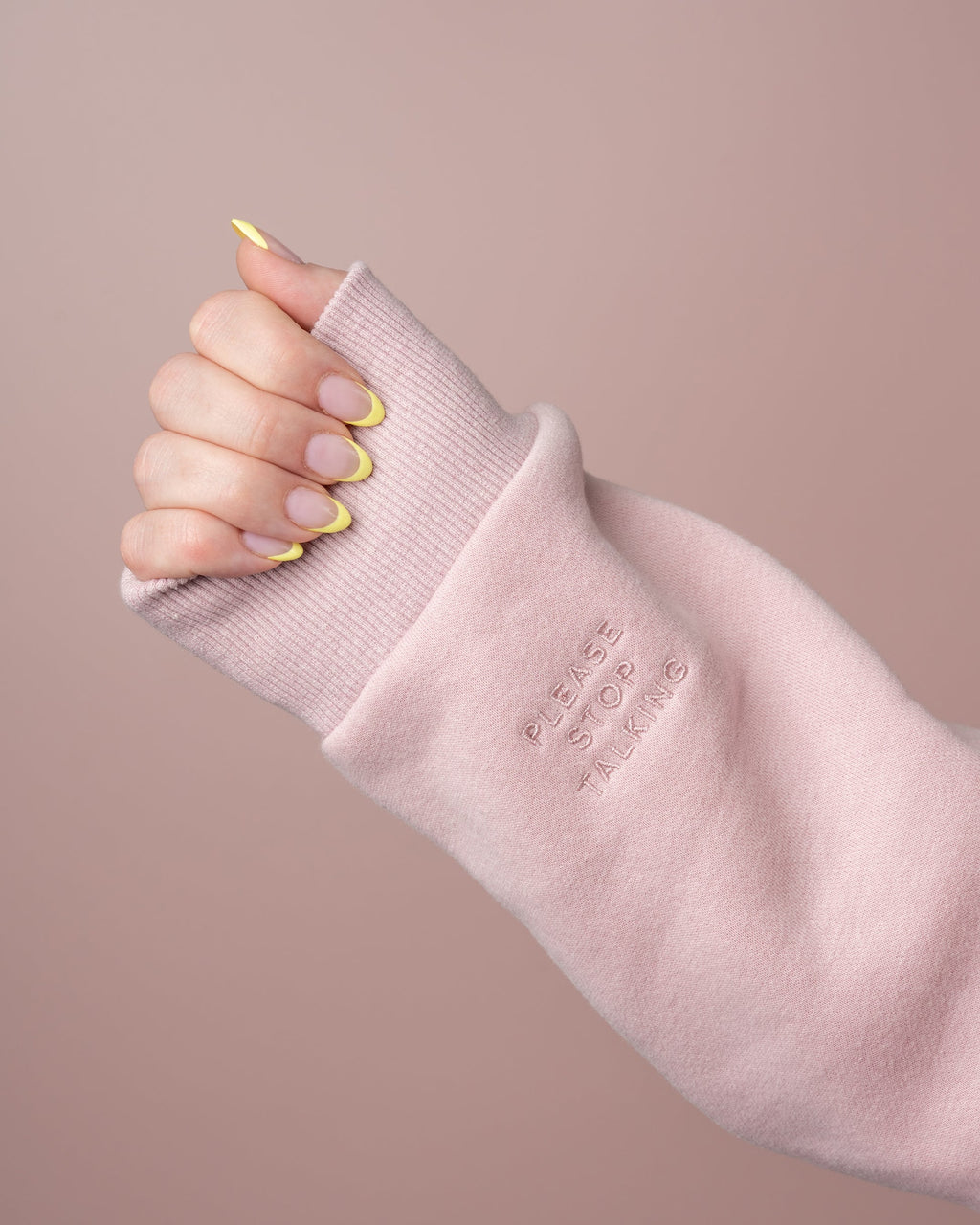 Mouth Says Dusty Rose Hoodie