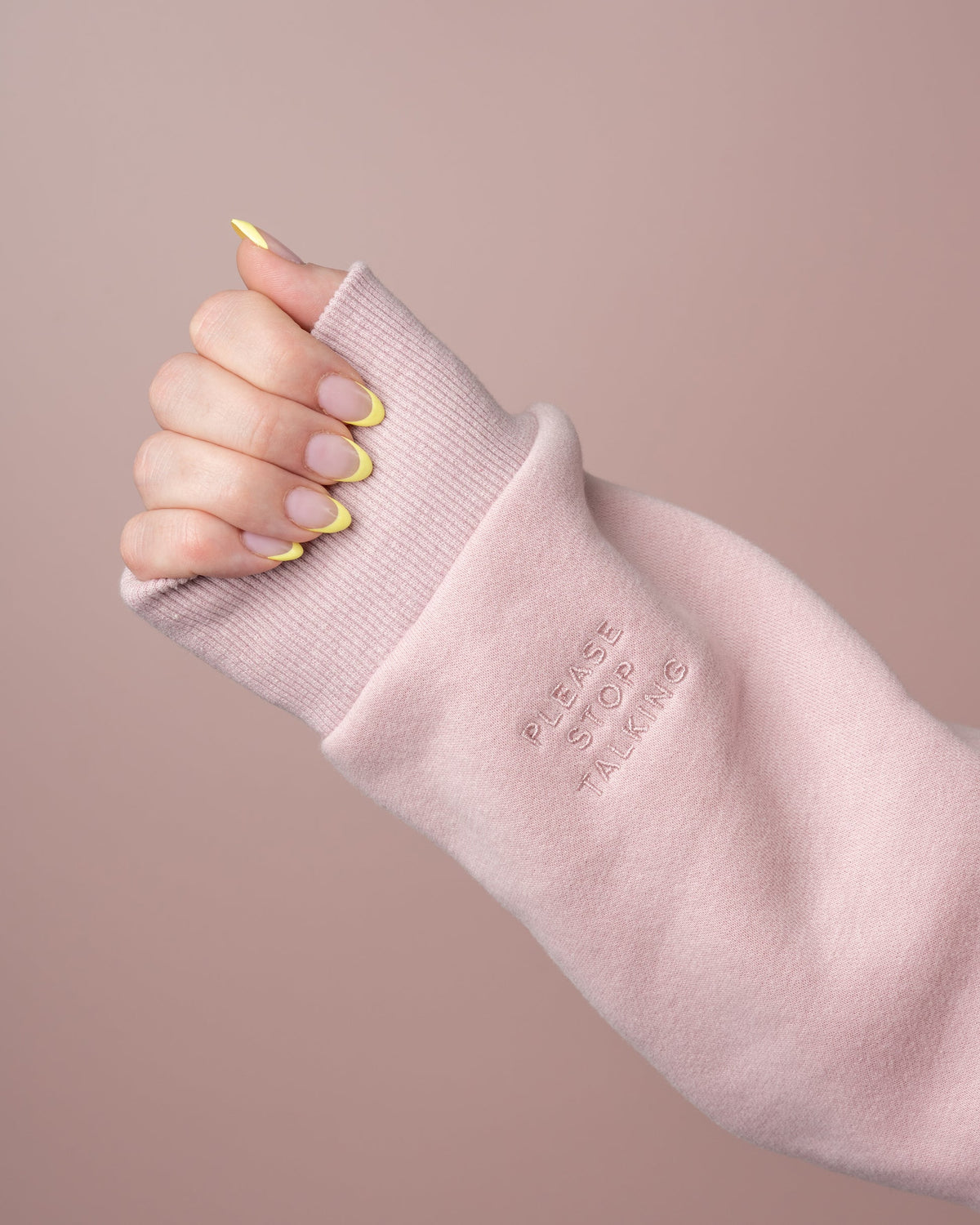 Mouth Says Dusty Rose Hoodie