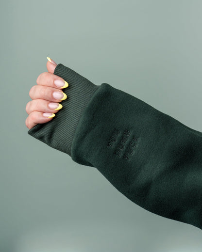 Not Arguing Green Hoodie