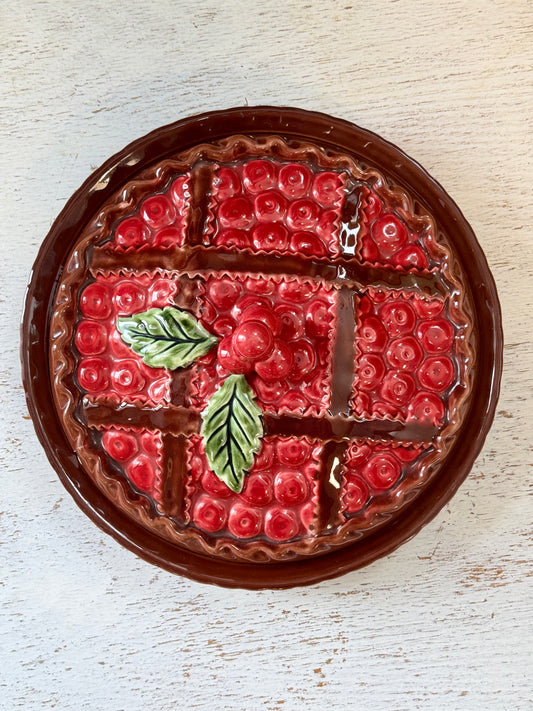 Cherry Pie Dish