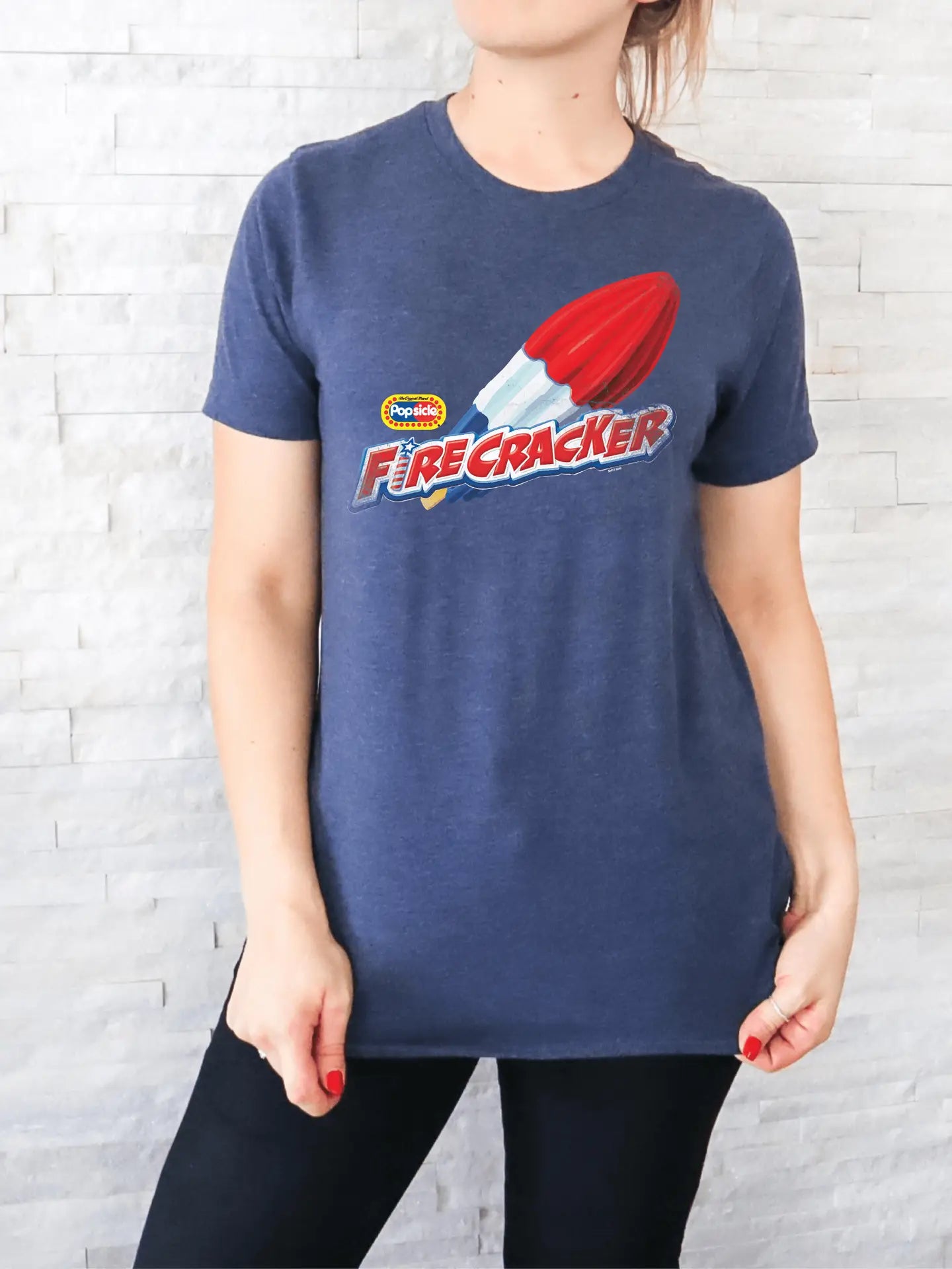 Retro Firecracker Popsicle