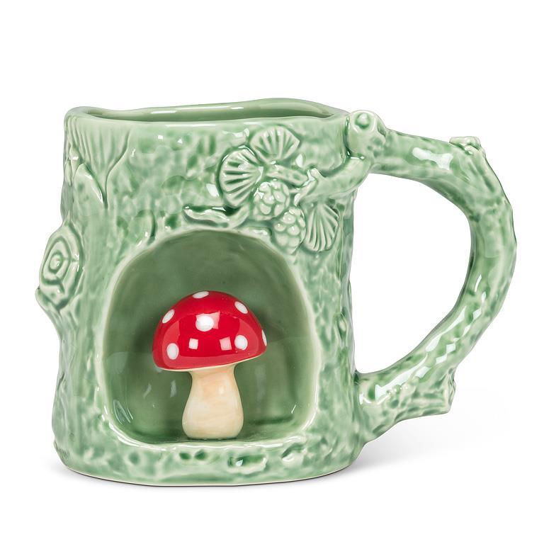 Tree Look Mug w/Mushroom