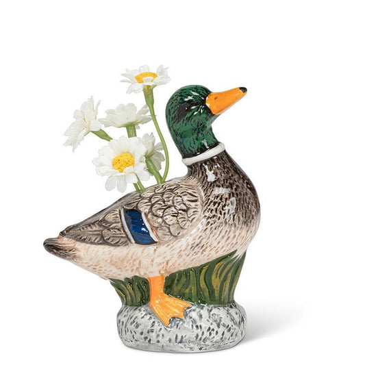Mallard Bud Vase