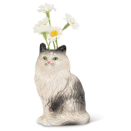 Persian Cat Bud Vase
