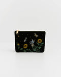 Sunflower Embroidered Pouch