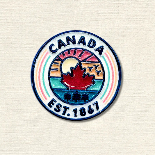Oh Canada! Sunshine Maple Enamel Pin