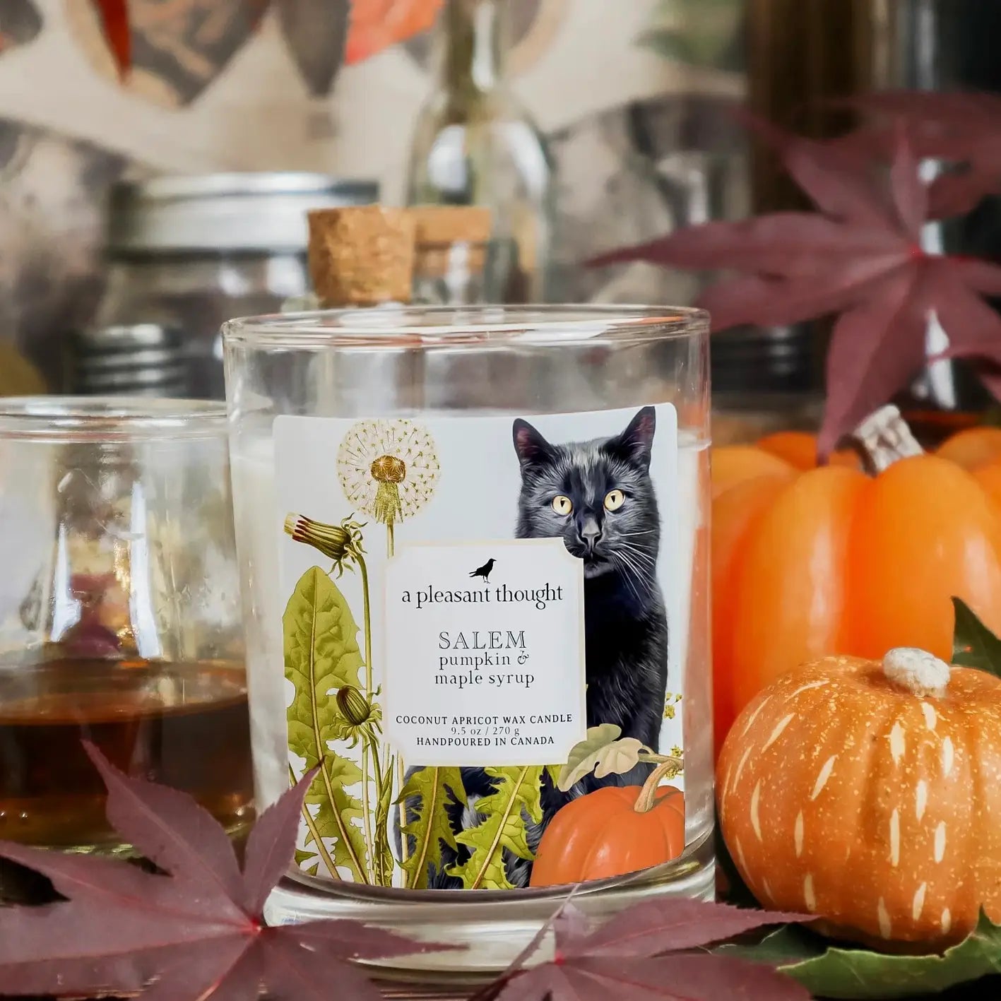 Salem-Pumpkin & Maple Syrup 15 oz. Candle