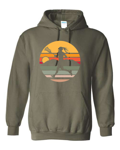 Military Green Sunset Hoodie-FEMALE Player