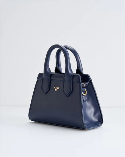 Royal Ditsy Mini Tote - Navy