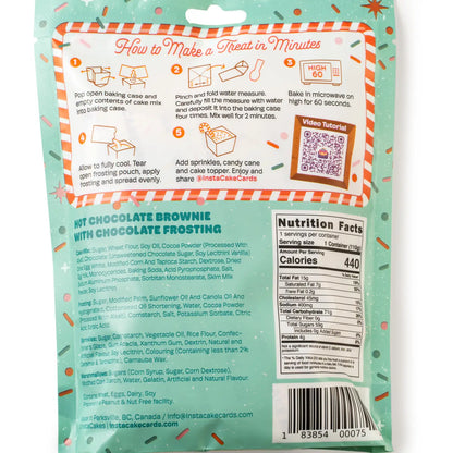 Chocolate Brownie Cake Mix Kit with Chocolate Frosting