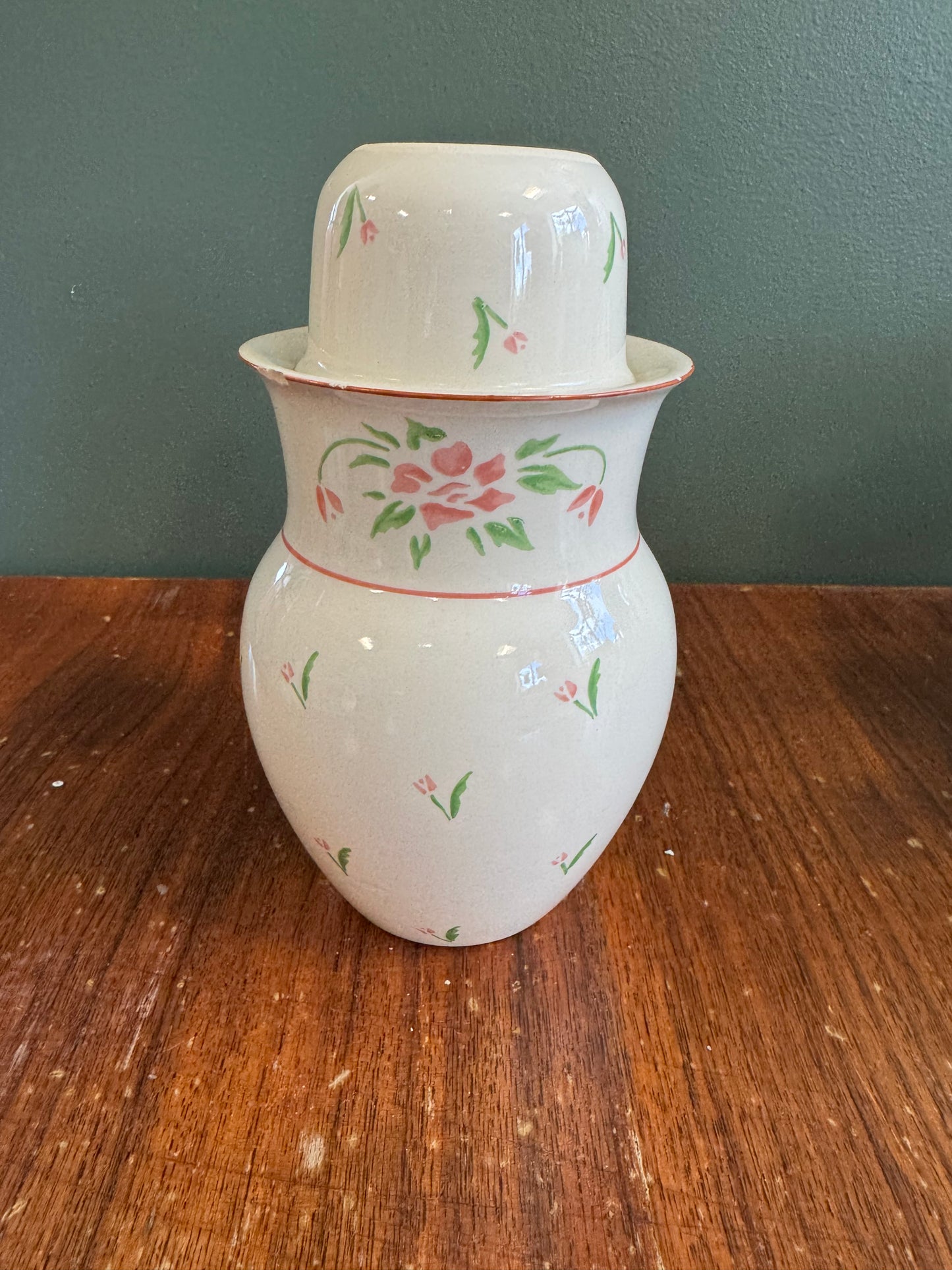 Vinage Floral Carafe