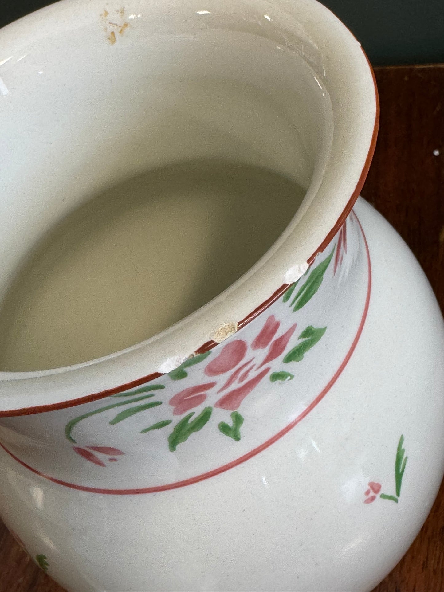 Vinage Floral Carafe