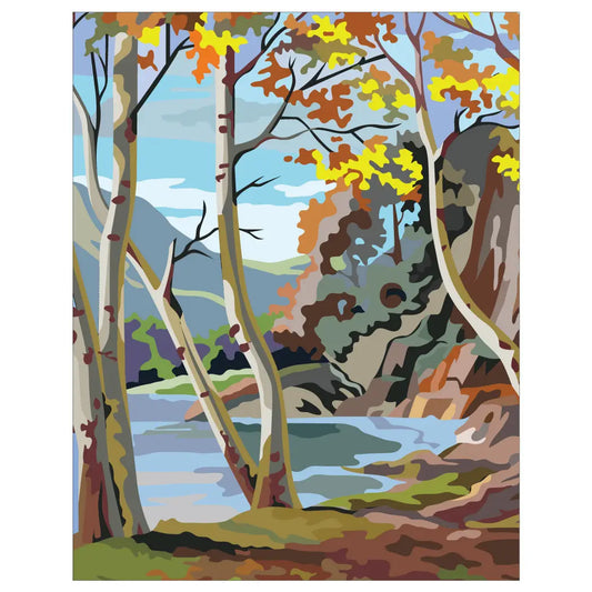 Autumn Scene Magnet