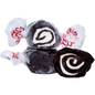 Black Licorice Swirls Salt Water Taffy - 30 pc. box