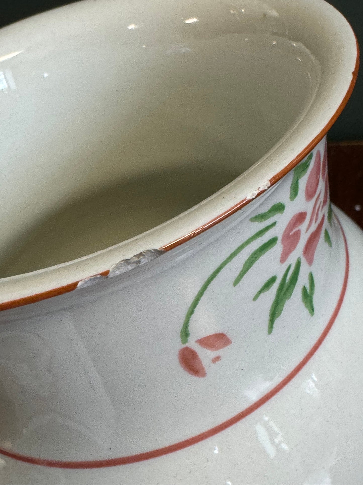 Vinage Floral Carafe