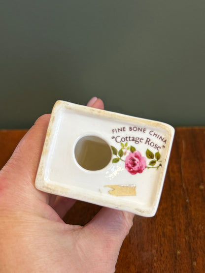 Ceramic Dollhouse Grandfather Clock