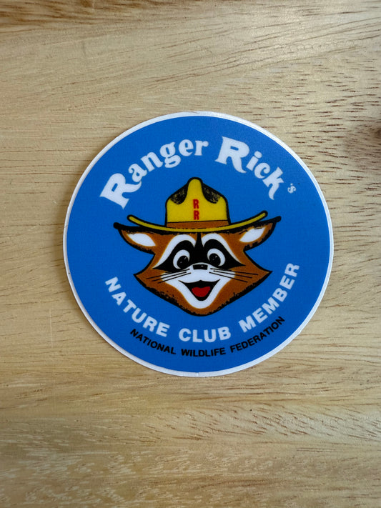 Ranger Rick Sticker