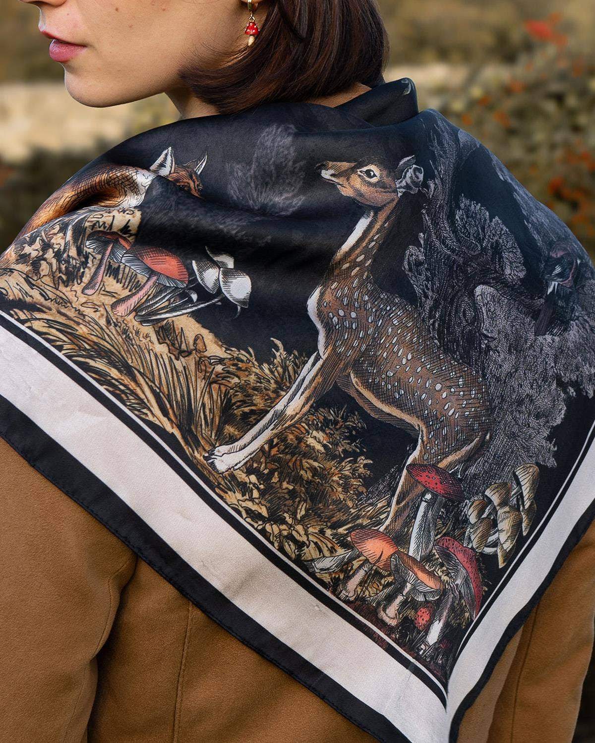 A Night's Tale Square Scarf