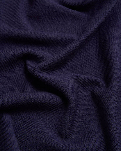 Dark Blue Knit Triangle Blanket