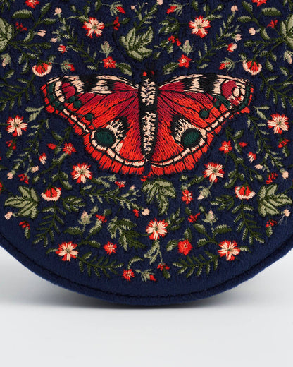 Butterfly Velvet Jewellery Box