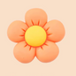 Clog Charms-3D Flowers