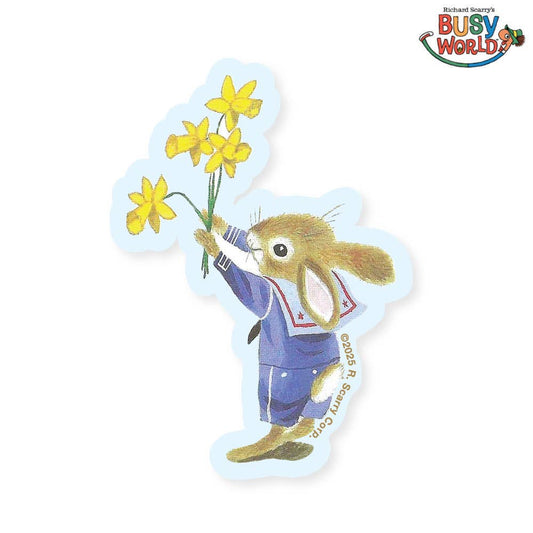 3P4 x Richard Scarry® - Sailor Bunny Dandelion Sticker