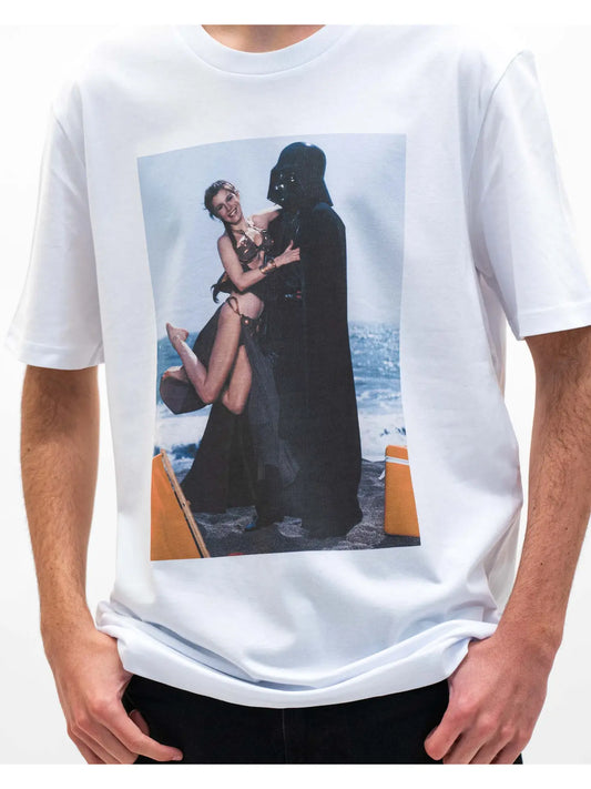 Carrie Fisher Darth Vader Vintage Graphic Tee