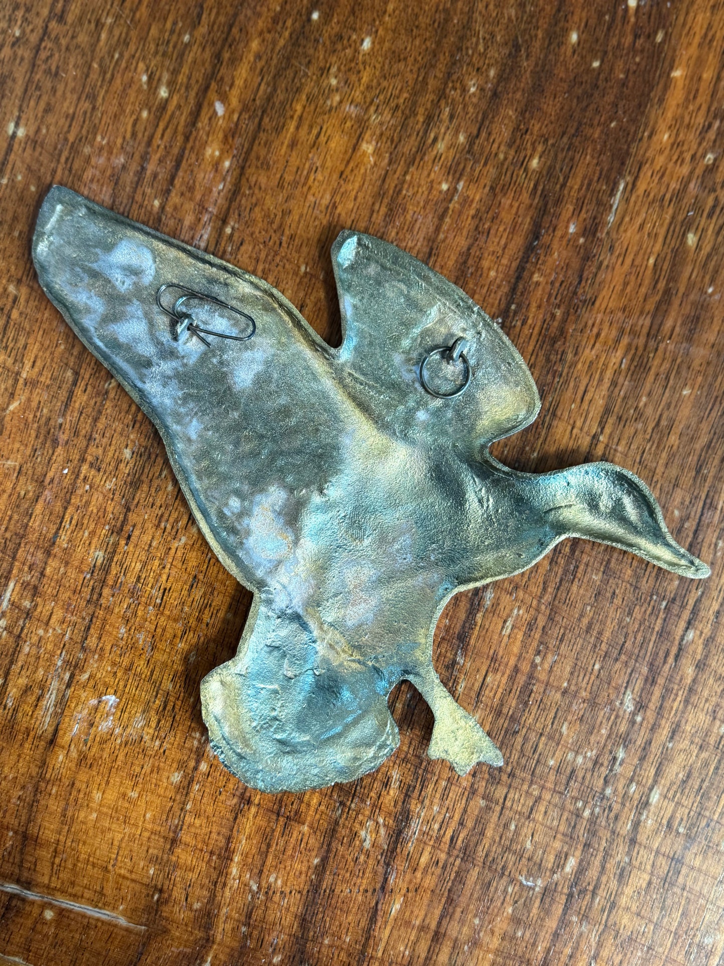 Brass Flying Duck