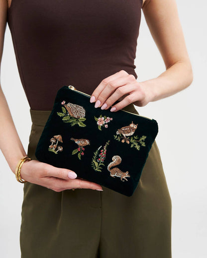 Meadow Pouch in Velvet