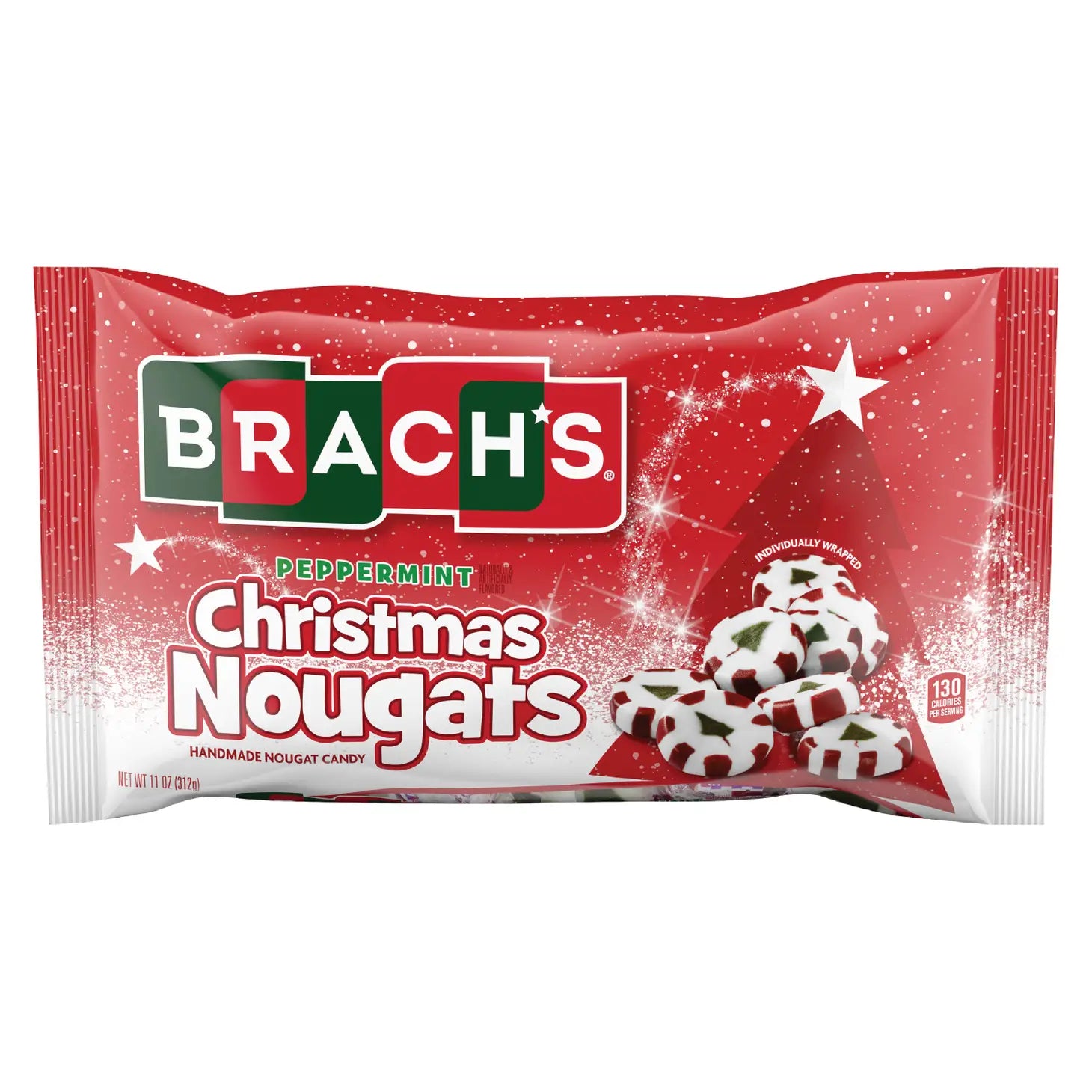 Brach's Christmas Peppermint Nougat Mix - 10g