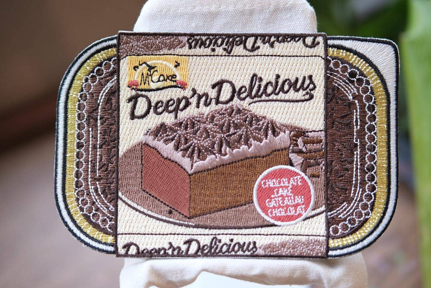 M’Cake “Deep ‘N Delicious” Chocolate Cake Patch