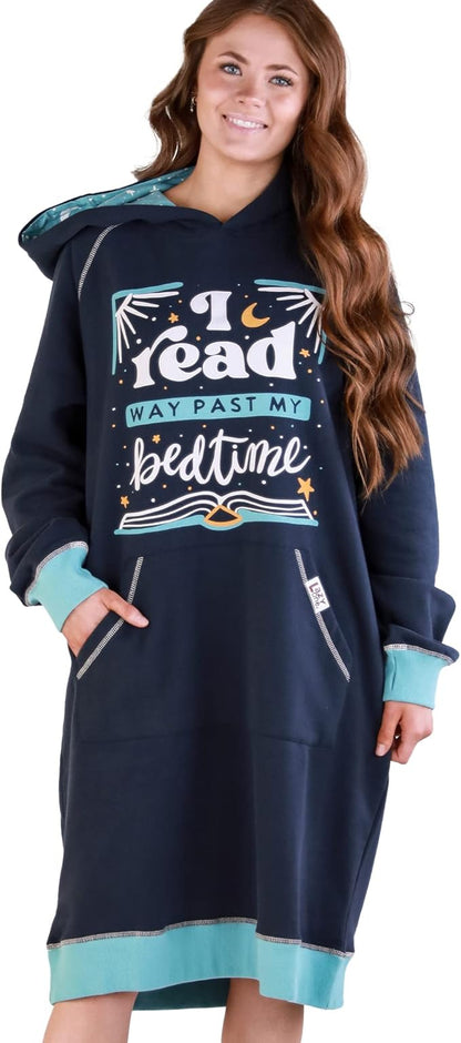 Sleep Hoodie-Read Past My Bedtime