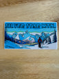 Silver Star Landscape Sticker