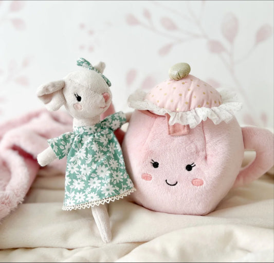 Tea Time Plush Set with Mouse