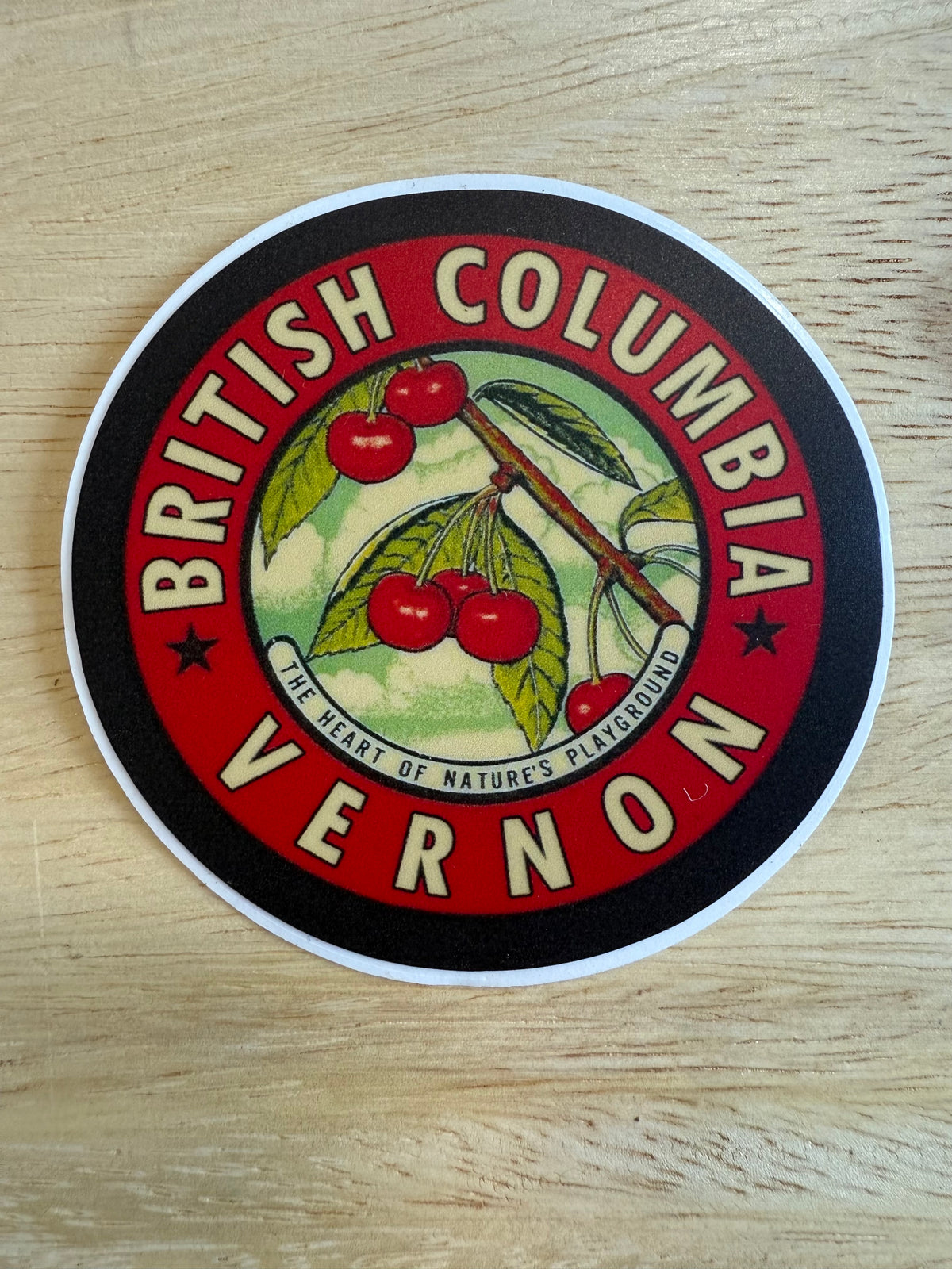 Mini Vernon Cherries Sticker