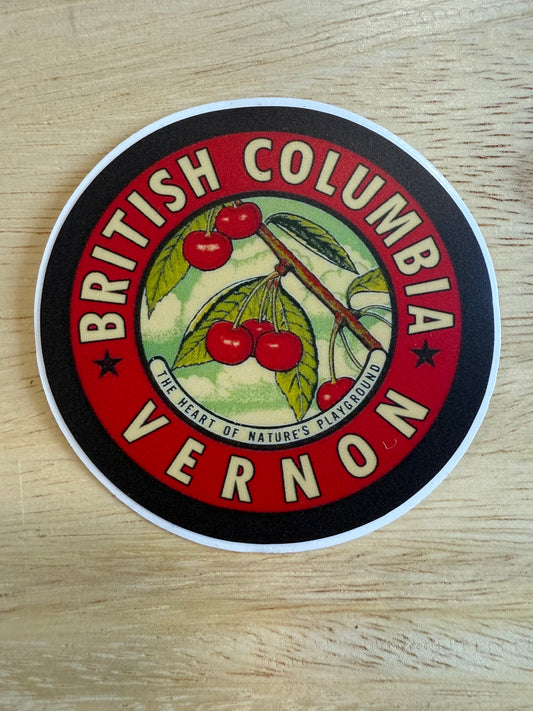Mini Vernon Cherries Sticker