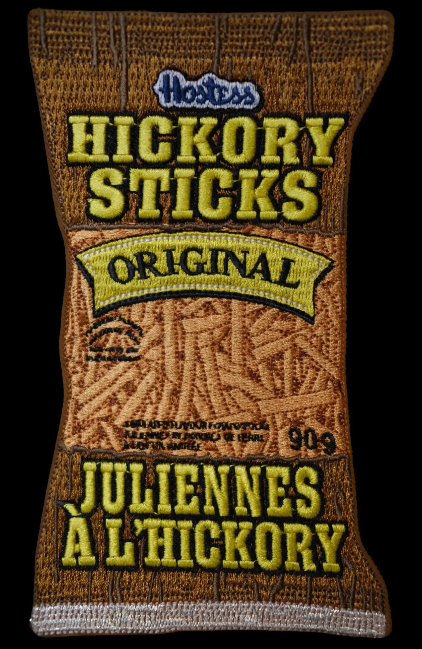 Embroidered “Hickory Sticks” Patch.