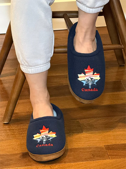 Maple Reflection Slippers