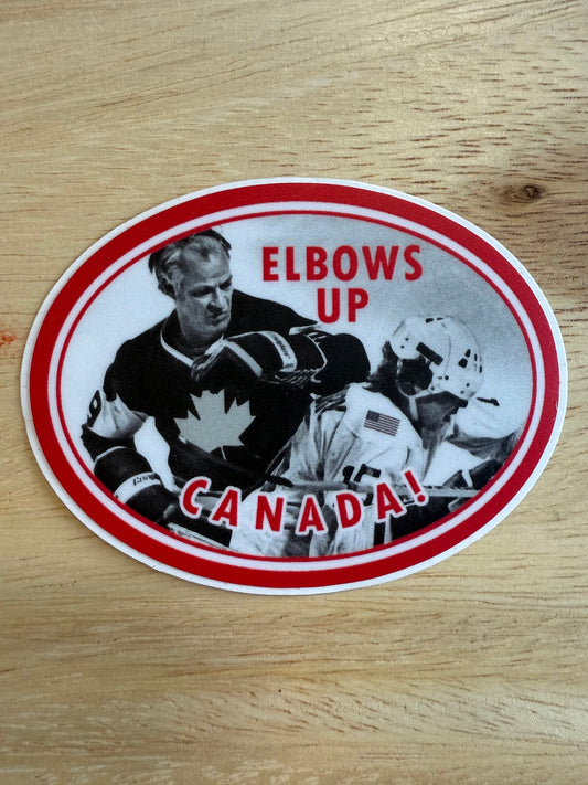 Elbows Up Sticker