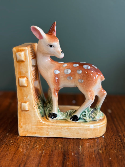 Vintage Fawn Bookend