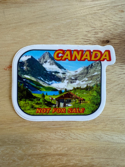 Canada Not For Sale Sticker